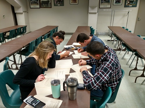 Academic Quadrathlon contestants