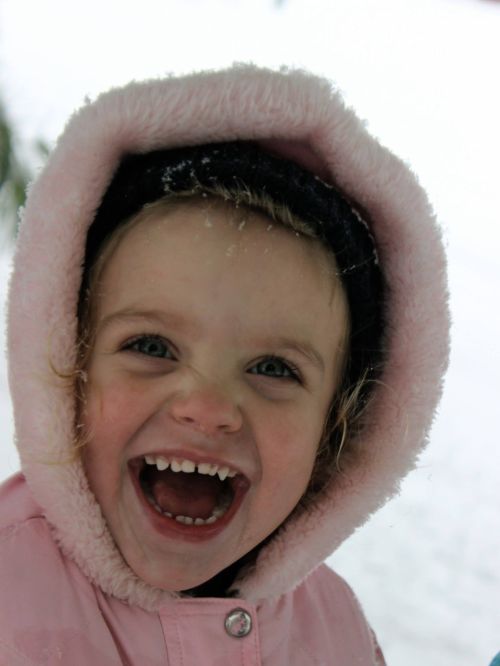 Do you want to build a snowman? Get outside and play this winter – it’s good for your children! Photo credit: Carrie Shrier | MSU Extension