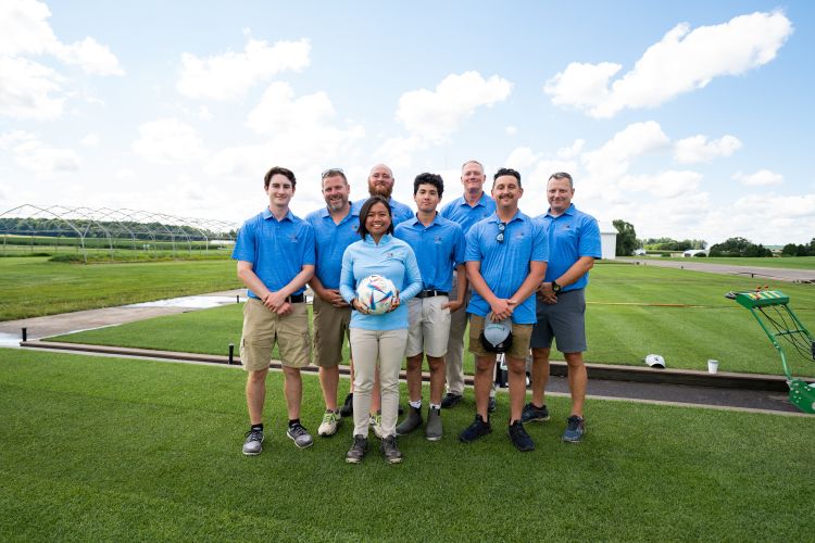 MSU Turfgrass faculty and students.