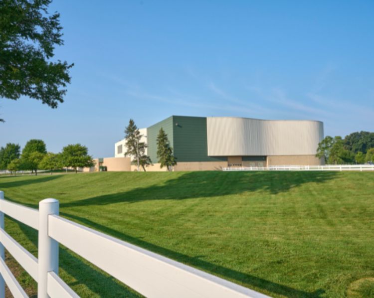 Image of the Farm Bureu Pavilion at MSU.