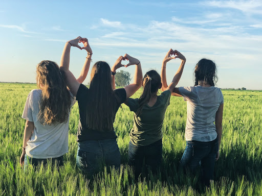 Youth in a field