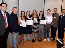 Sigma Lambda Alpha inductees.