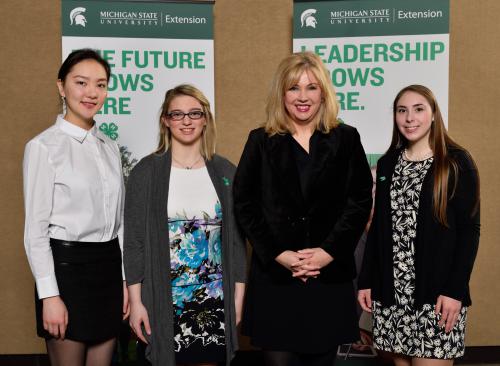 4-Hers with legislators