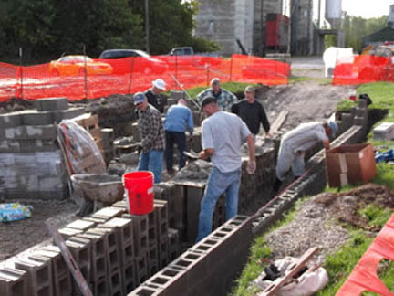 Reconstruction of Port Hope Depot building image.