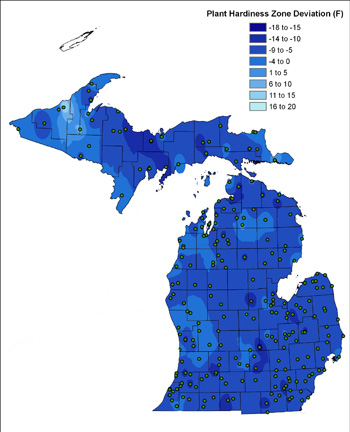 plant hardiness map